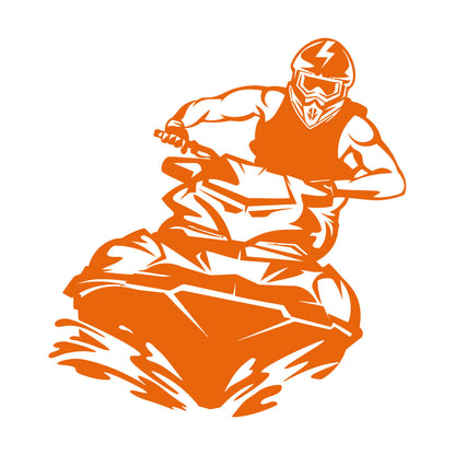 Lettering Decals Water Extreme Sports Watercraft Water Racing Jet Ski It Won'T Fall Off