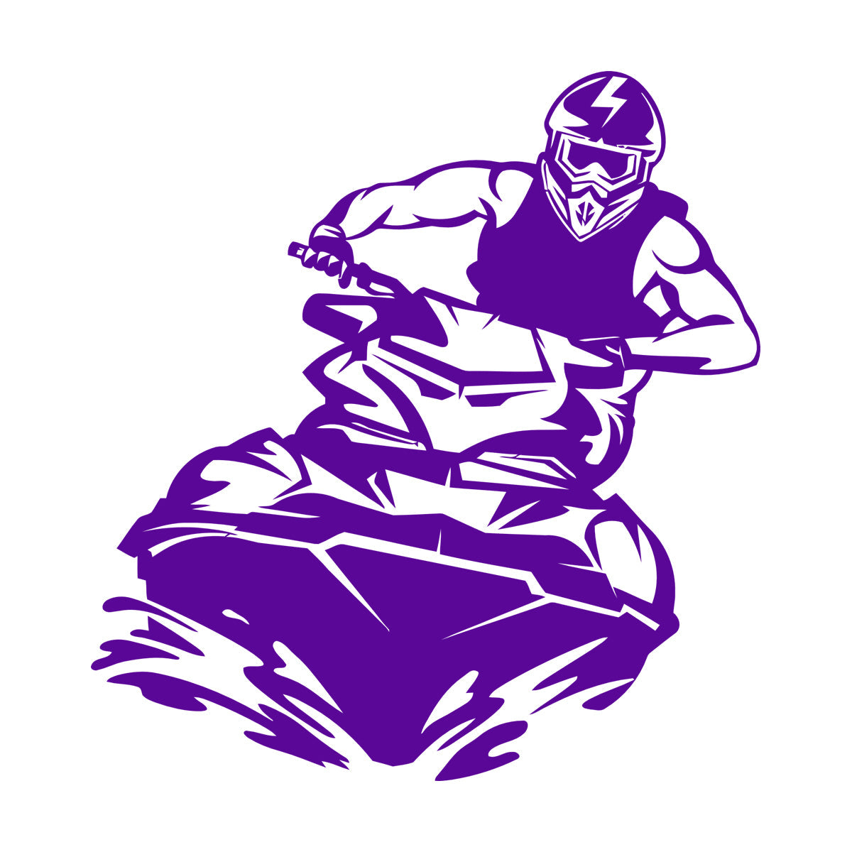 Lettering Decals Water Extreme Sports Watercraft Water Racing Jet Ski It Won'T Fall Off