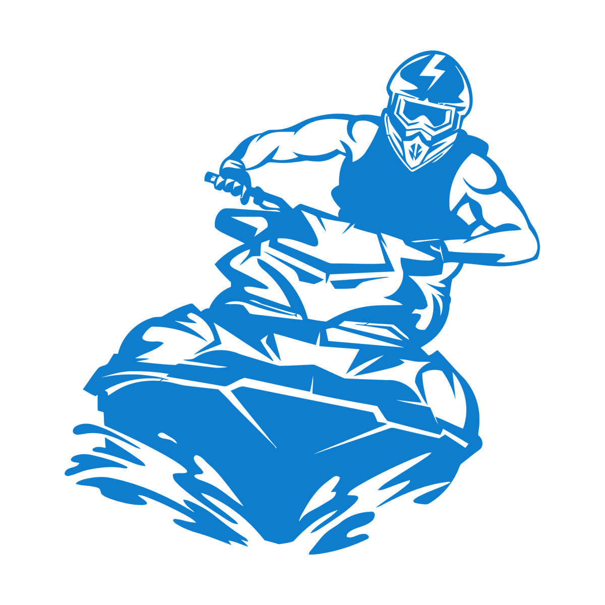 Lettering Decals Water Extreme Sports Watercraft Water Racing Jet Ski It Won'T Fall Off