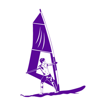 Fine Carving Decals Windsurfing Windsurfer Boardsailing Water Sports Multi Color Selection