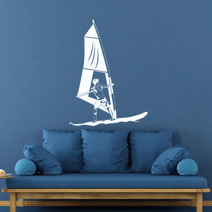 Fine Carving Decals Windsurfing Windsurfer Boardsailing Water Sports Multi Color Selection