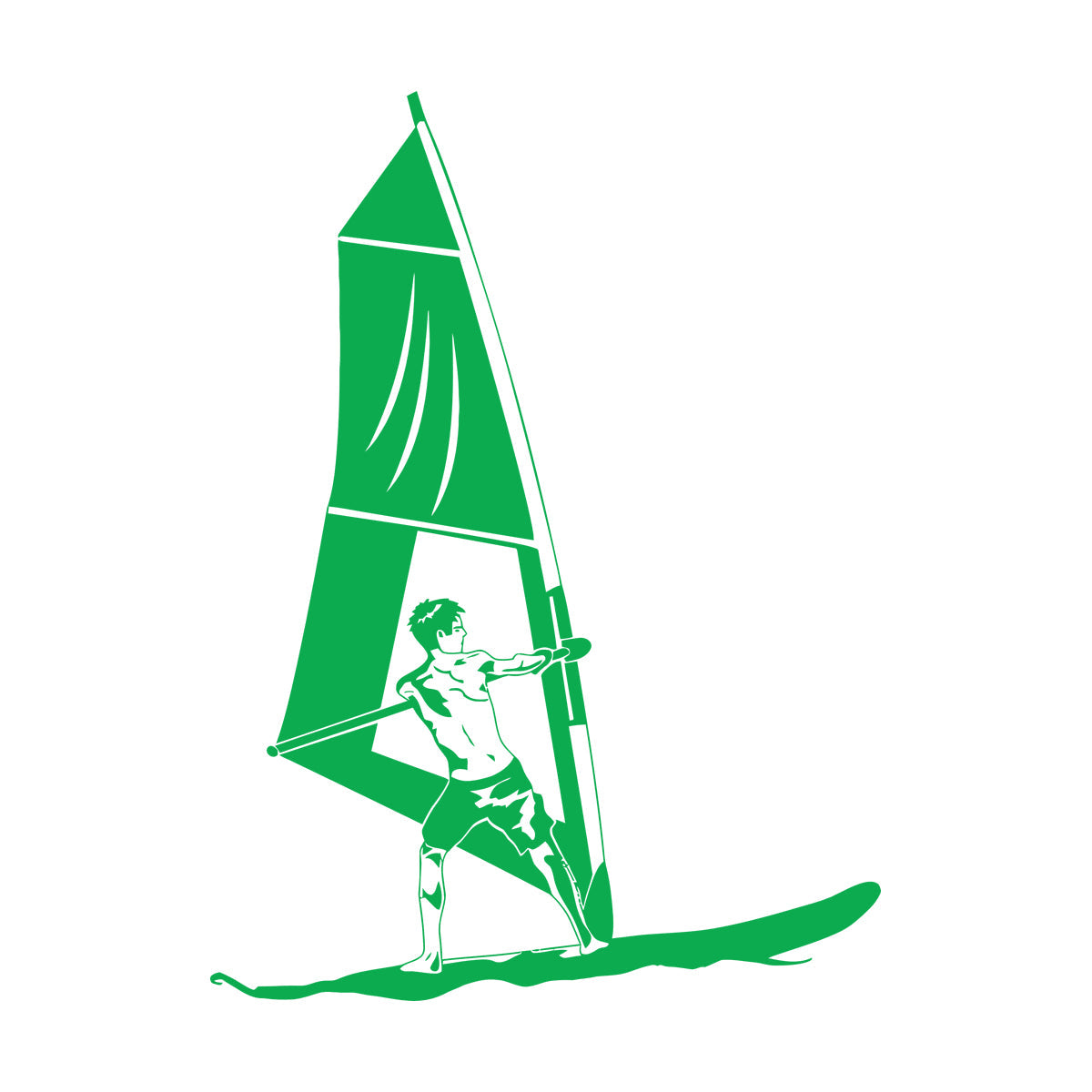 Fine Carving Decals Windsurfing Windsurfer Boardsailing Water Sports Multi Color Selection