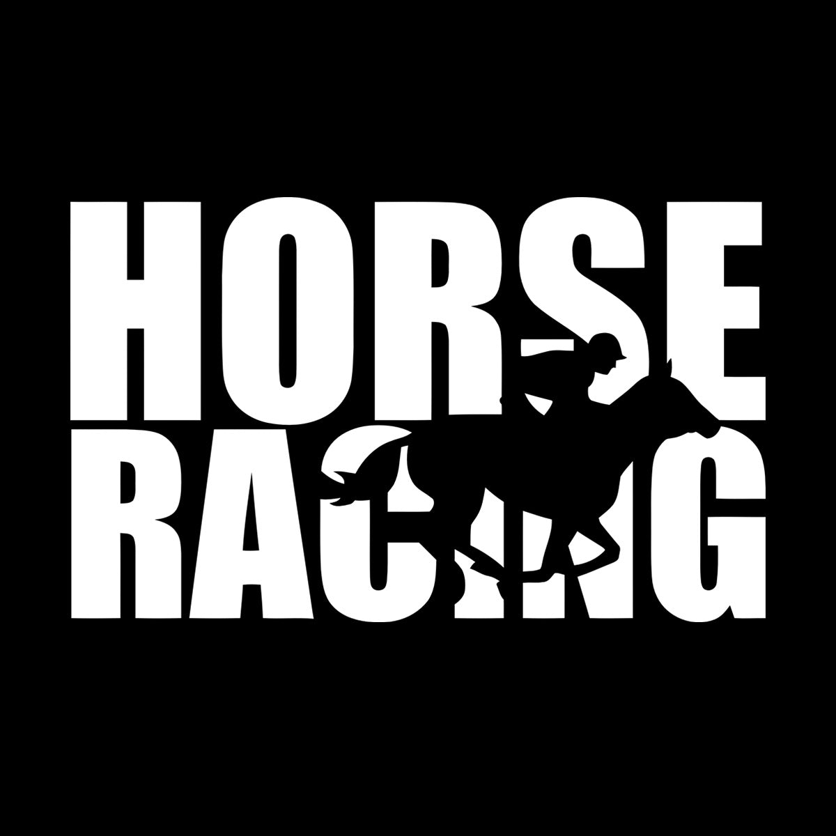 Wall Stickers Paster Paper Words Horse Rider Racing Horseback Equestrian Sport Window Decals