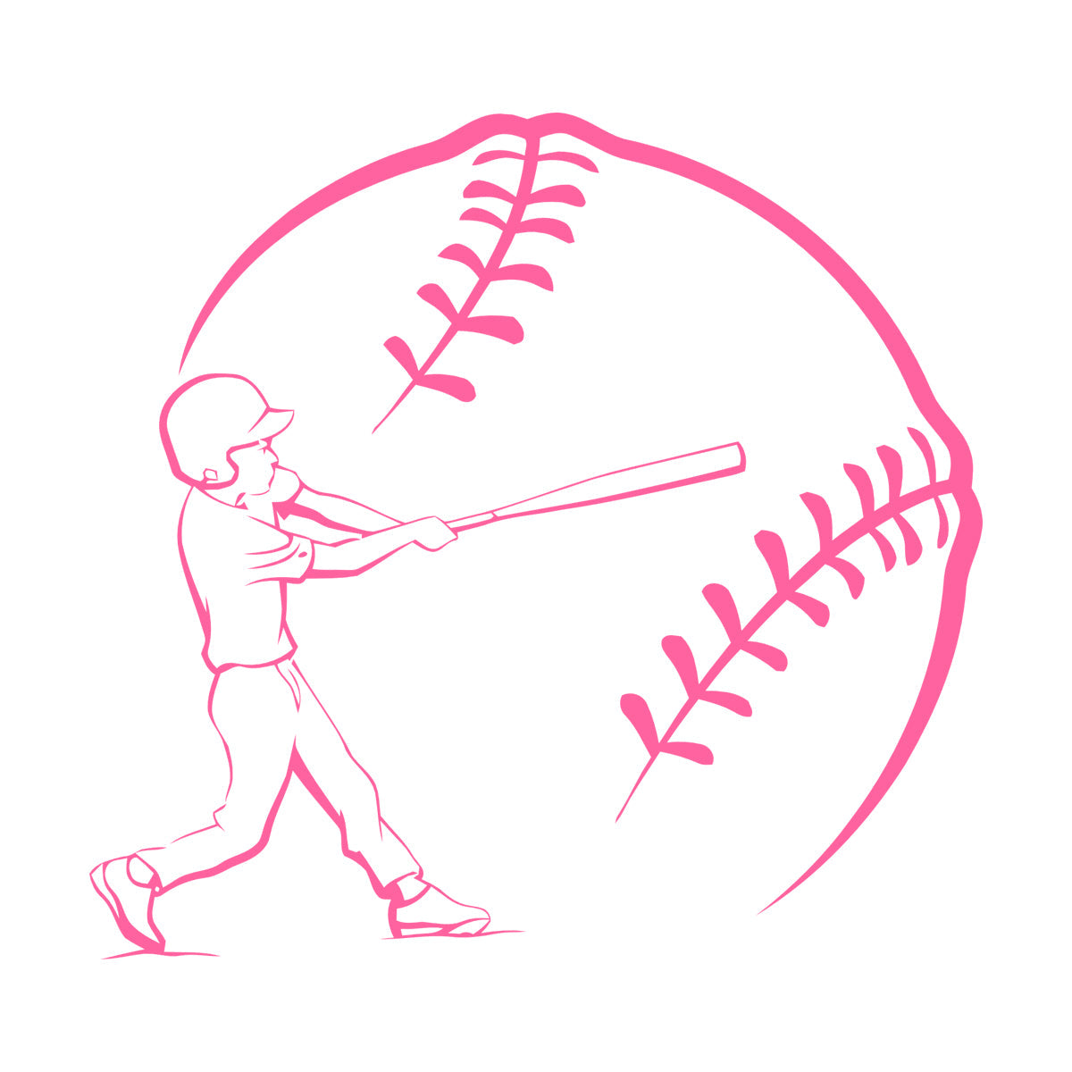 Mural And Wall Vinyl Decal Baseball Game American Bat Ball Glove Sports Can Modify And Add Information