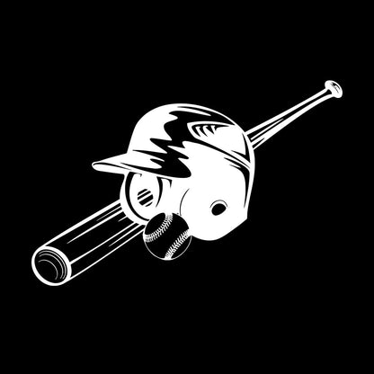 Wall Stickers Paster Paper Baseball Bat Ball Hat Sports Boy Art Decoration