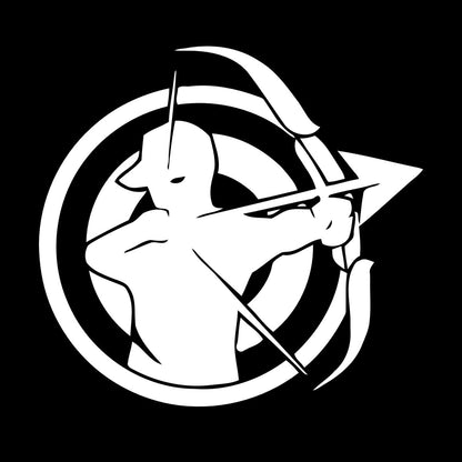 Wall Vinyl Sticker Decor Archer Shooter Target Sport Personalized Customization