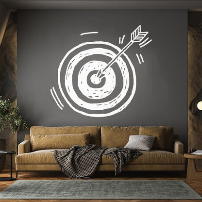 Fine Carving Stickers Arrow Bow Target Sport Can Modify And Add Information