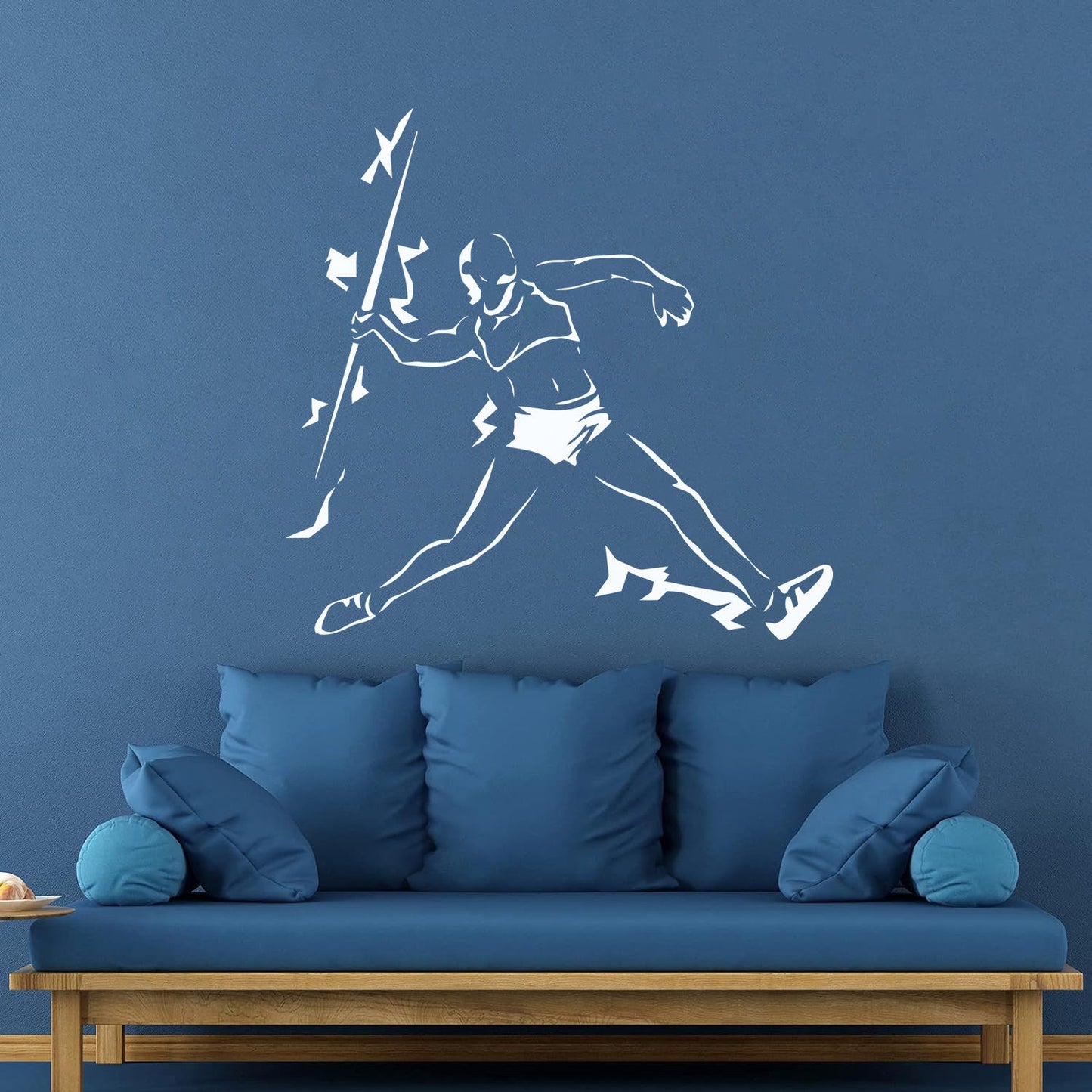 Engraving Stickers Athletics Javelin Throwing Sports Competitions Athlete Window Decals