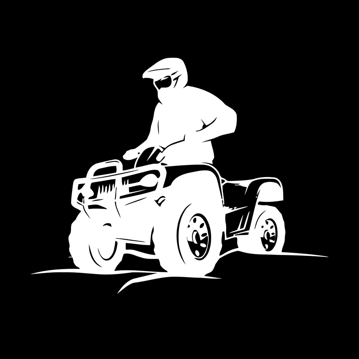 Lettering Stickers Atv Quad Bike Extreme Sport Tattoo Culture