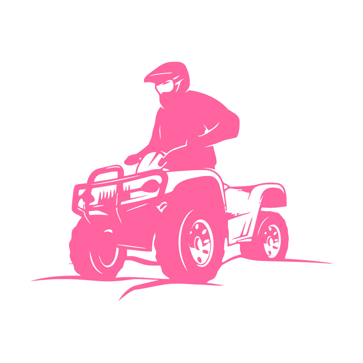 Lettering Stickers Atv Quad Bike Extreme Sport Tattoo Culture