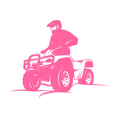 Lettering Stickers Atv Quad Bike Extreme Sport Tattoo Culture