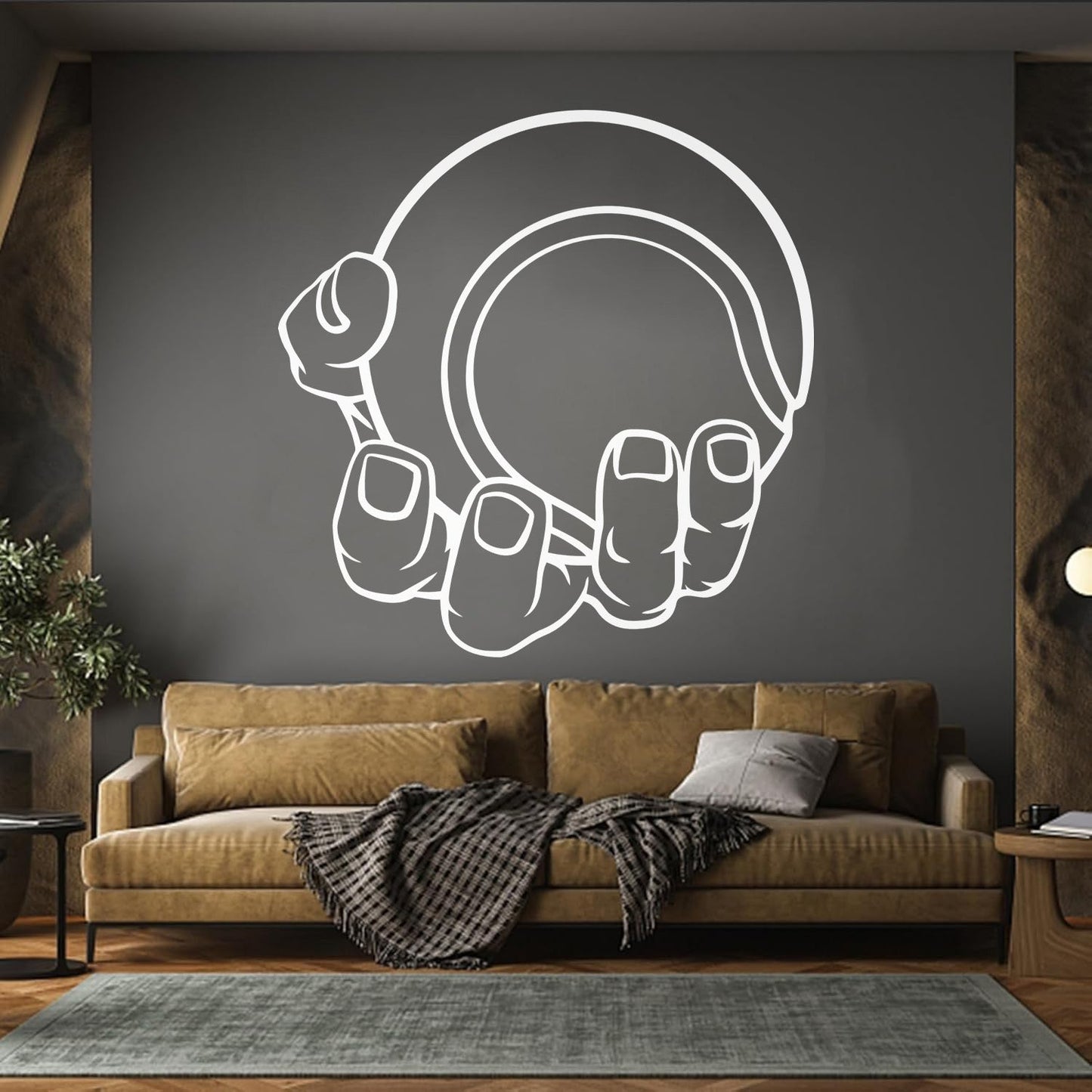 Ball Baseball Hand Sport Game Player Wall Decals Paster Paper Removable Without Leaving Glue