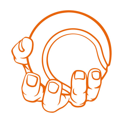 Ball Baseball Hand Sport Game Player Wall Decals Paster Paper Removable Without Leaving Glue