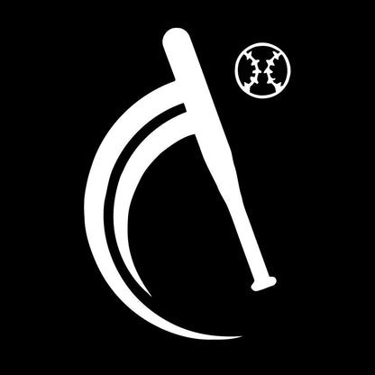 Vinyl Wall Stickers Baseball Bat Sports Ball Game Fitnesscenter Self Adhesive