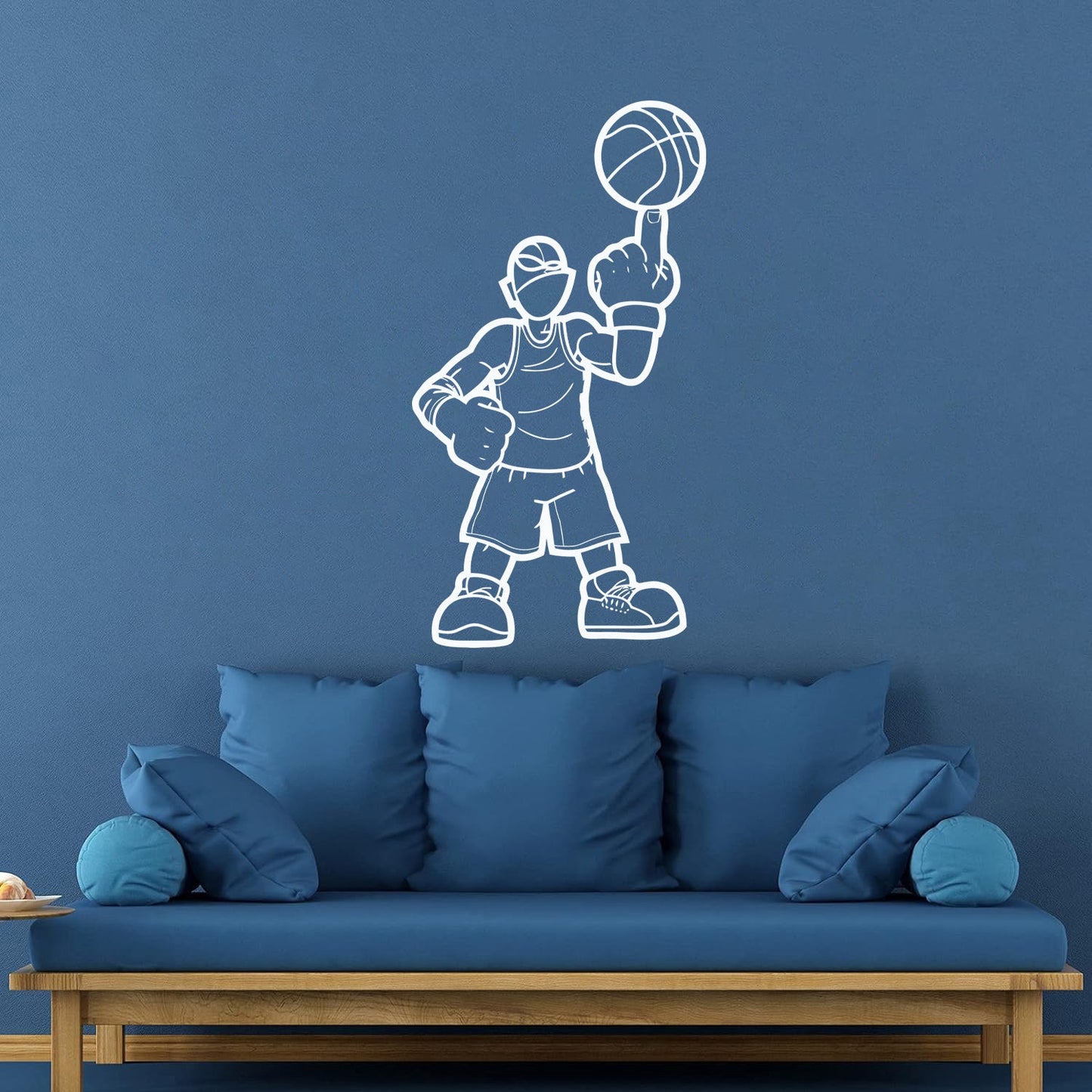 Basketball Player Game Sport Ball Wall Stickers Paster Paper Art Mural Painting