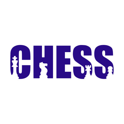 Fine Carving Stickers Chess Pieces Game Sport Word Easy Installation