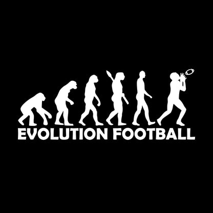 Lettering Stickers Evolution Football Sport Rugby Art Decoration