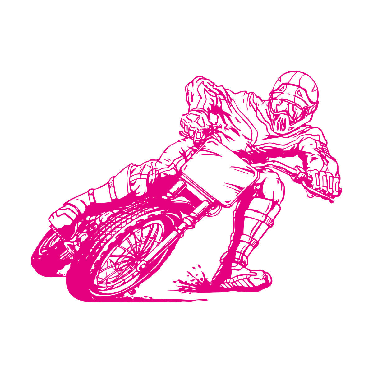 Extreme Sports Motorcycle Racing Speed Biker Wall Decals Window Decals