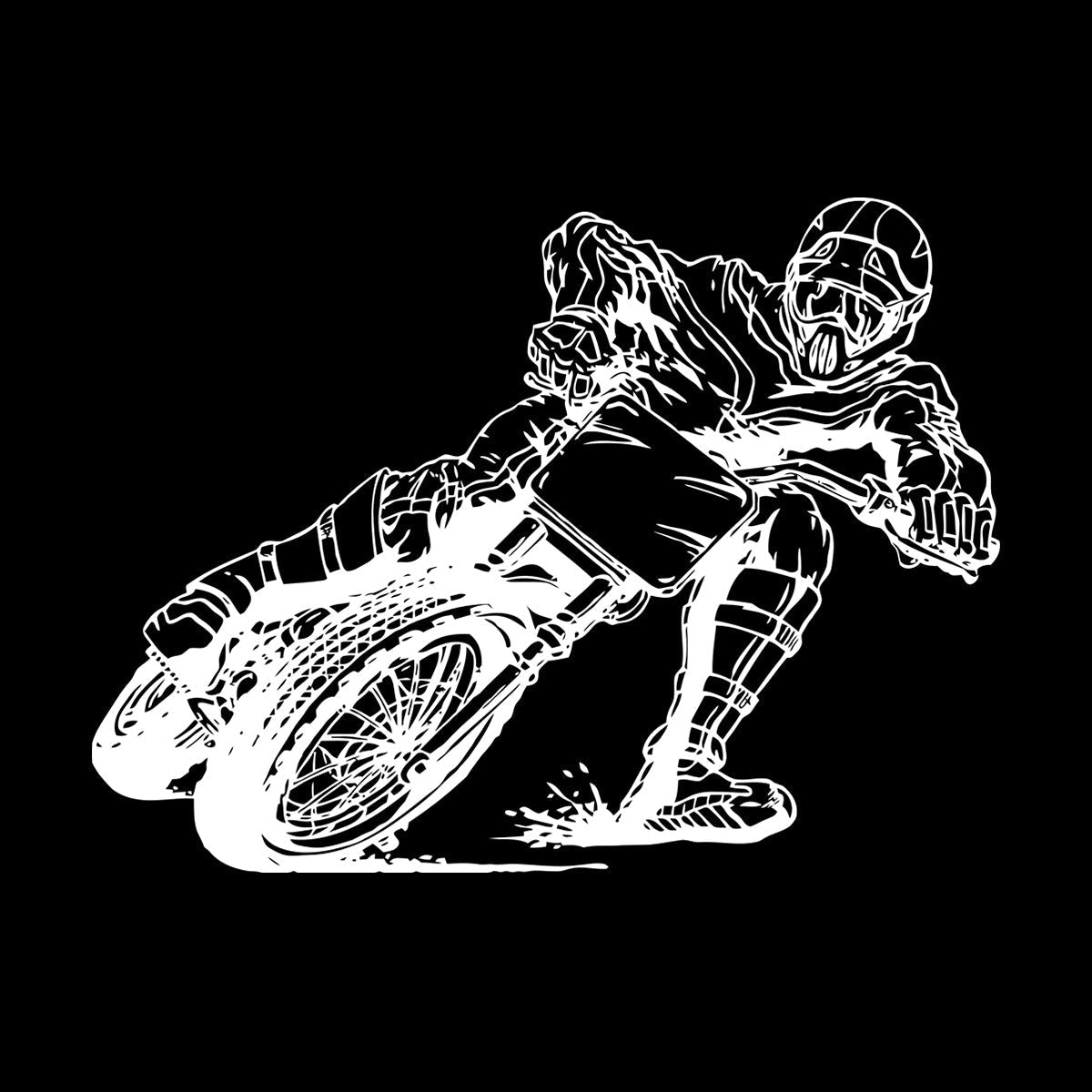 Extreme Sports Motorcycle Racing Speed Biker Wall Decals Window Decals