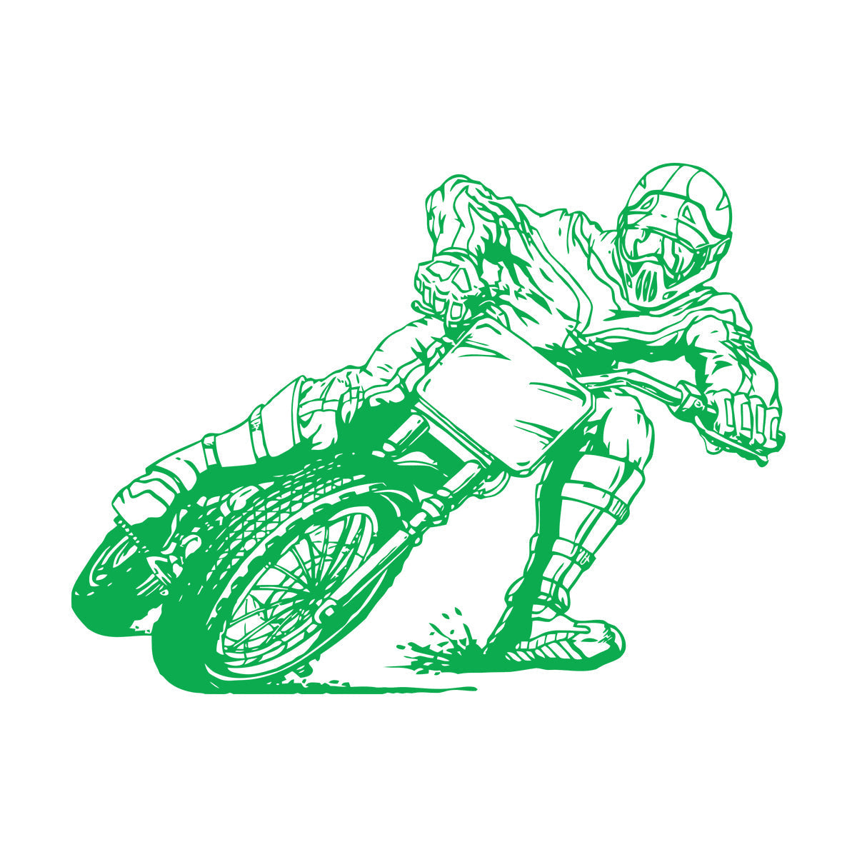 Extreme Sports Motorcycle Racing Speed Biker Wall Decals Window Decals
