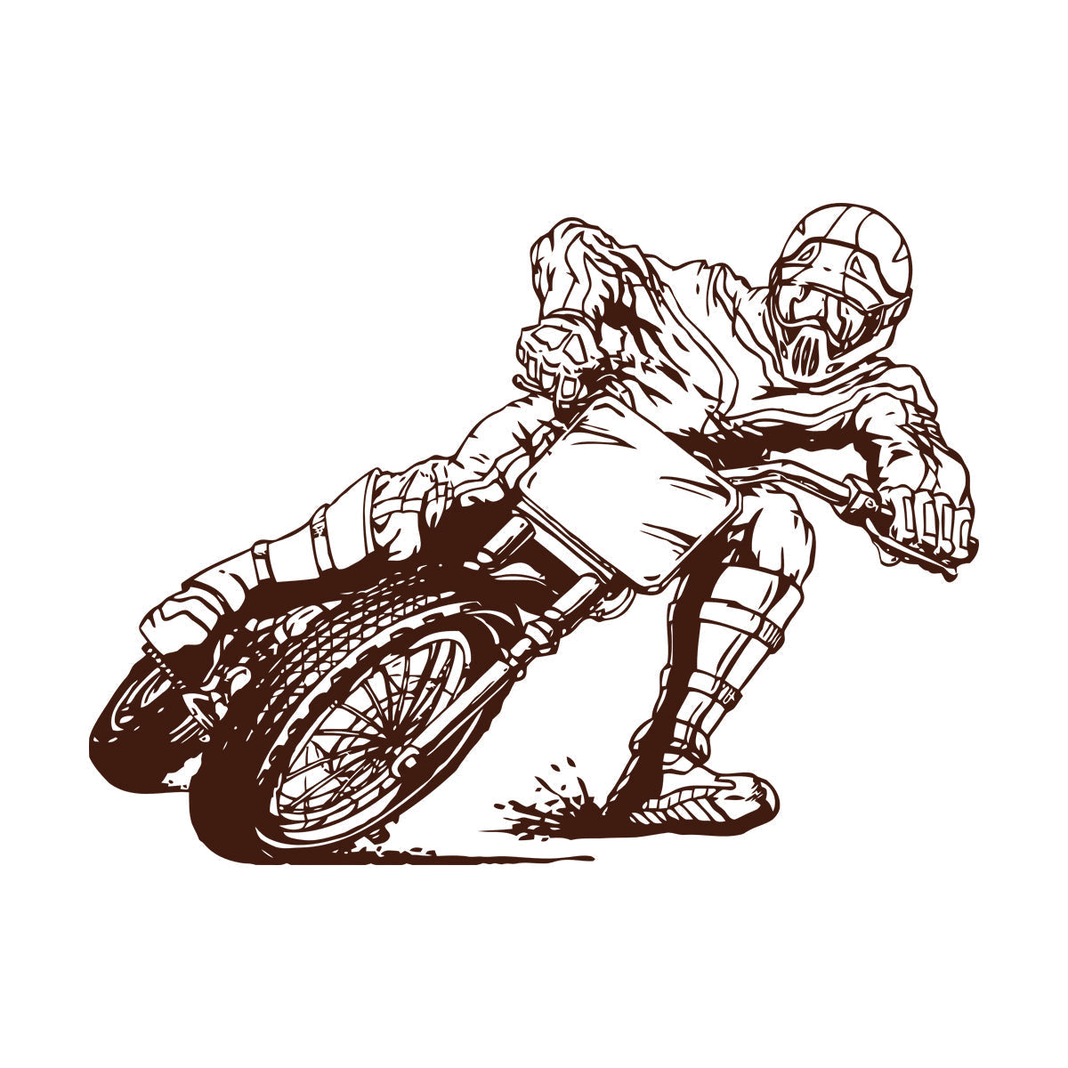Extreme Sports Motorcycle Racing Speed Biker Wall Decals Window Decals