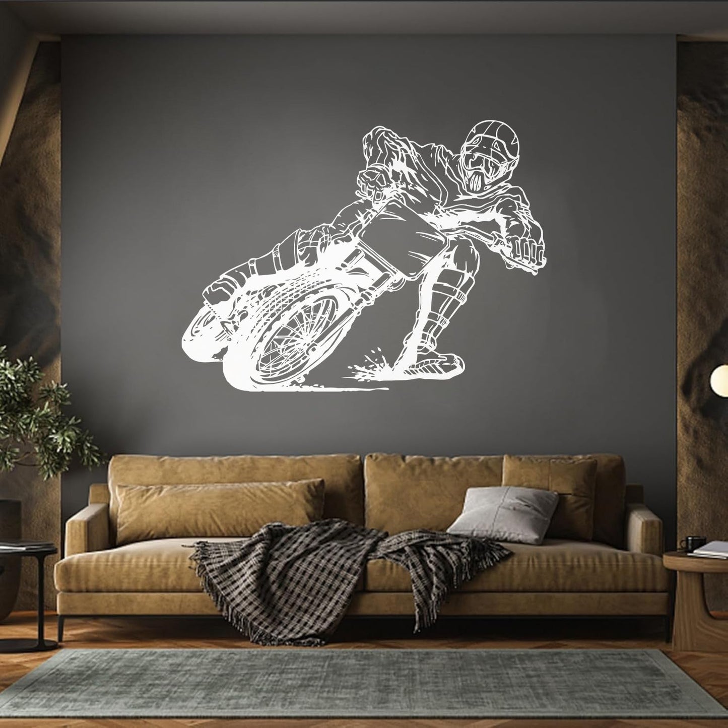 Extreme Sports Motorcycle Racing Speed Biker Wall Decals Window Decals