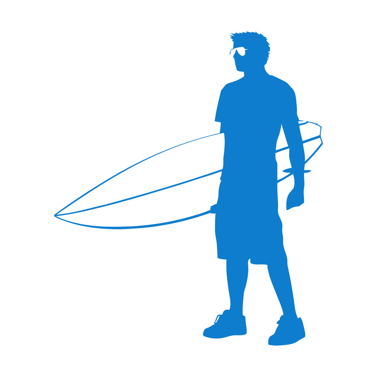 Mural And Wall Vinyl Decal Extreme Surfer Beach Holiday Sea Summer Wave Tattoo Culture