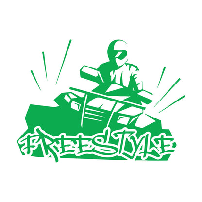 Fine Carving Decals Freestyle Extreme Sports Atv Motorcycle Racing Self Adhesive