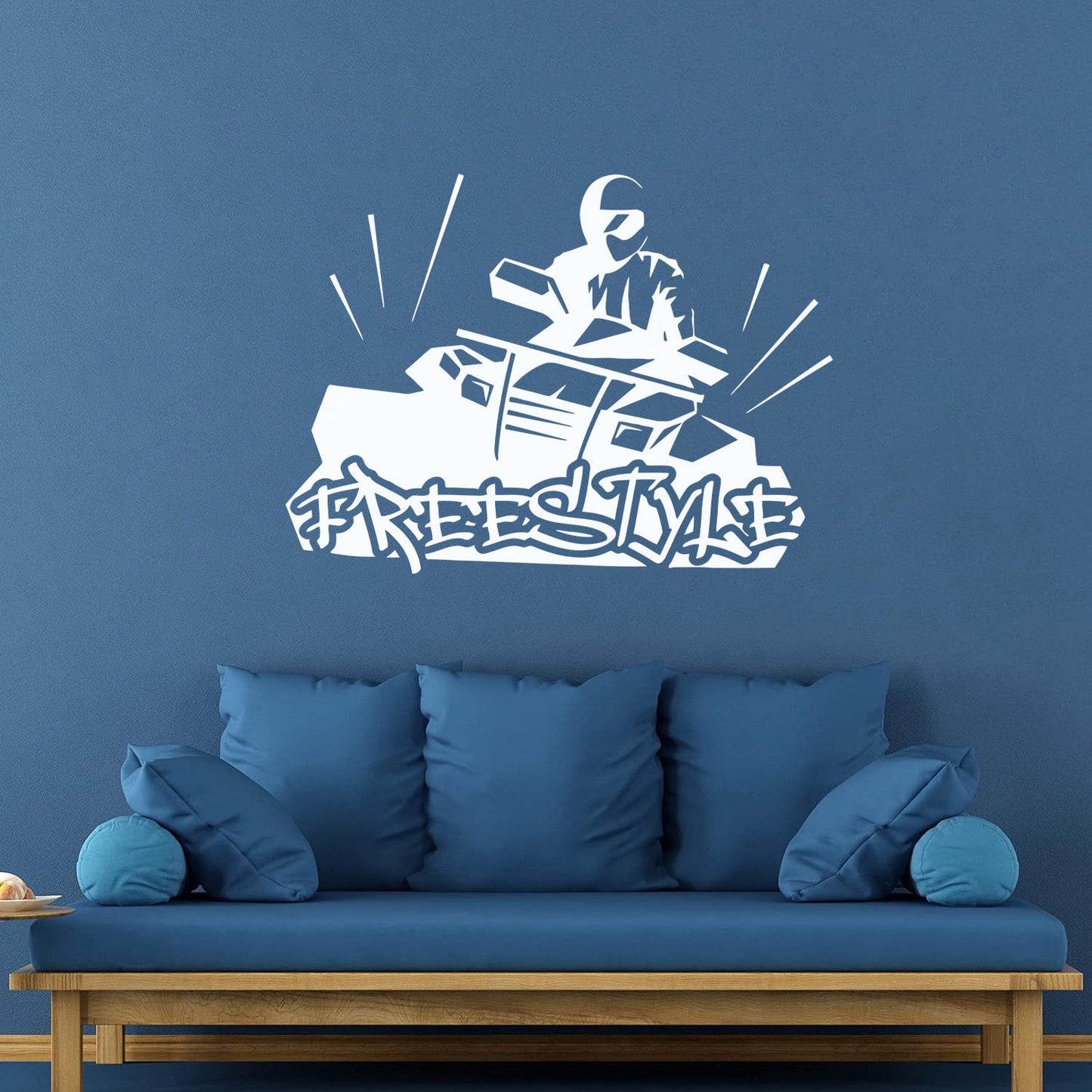 Fine Carving Decals Freestyle Extreme Sports Atv Motorcycle Racing Self Adhesive