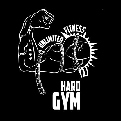 Lettering Stickers Gymnastics Fitnesscenter Motivation Sport Muscle Training Art Mural Painting