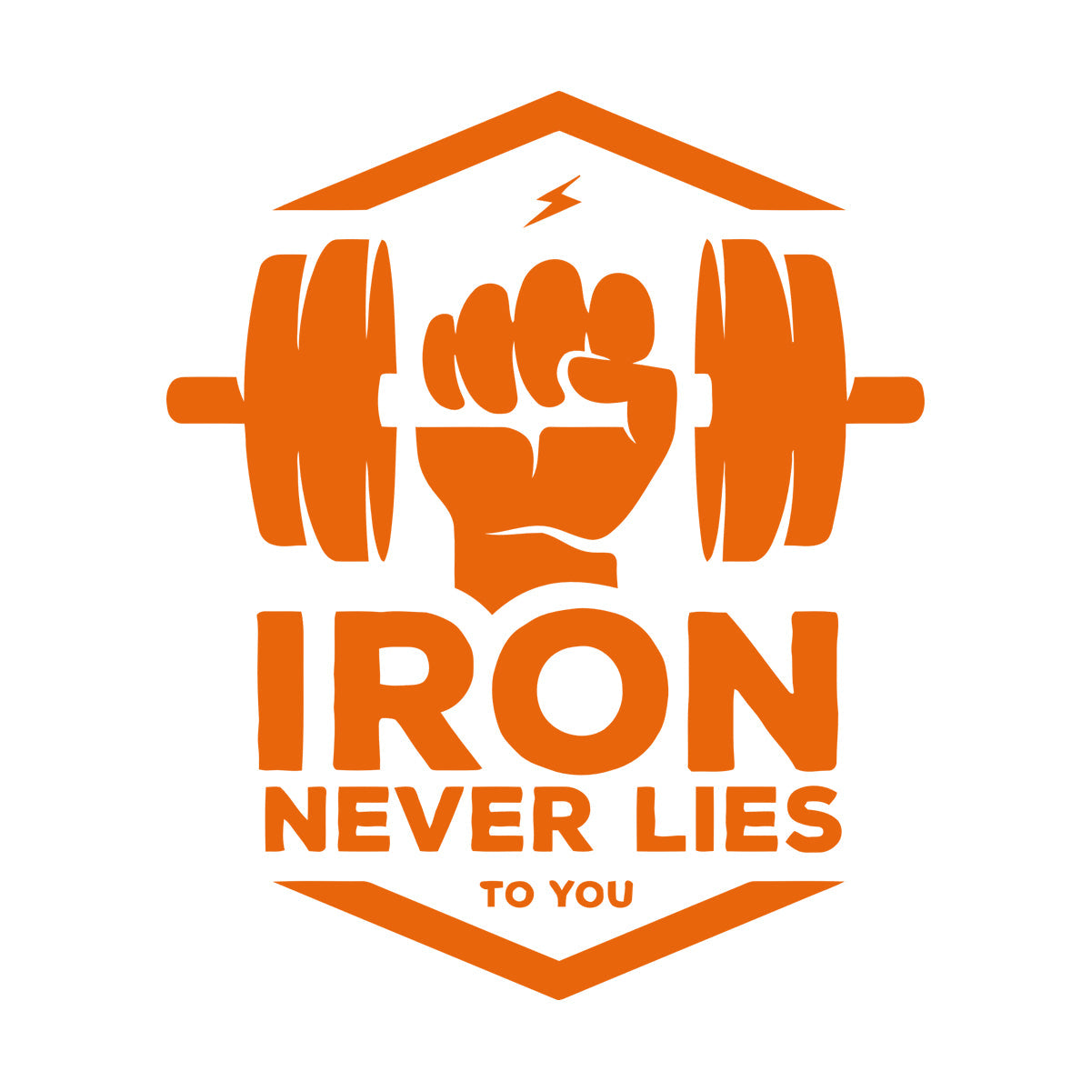 Mural And Wall Vinyl Decal Iron Fitnesscenter Bodybuilding Motivation Training Art Decoration