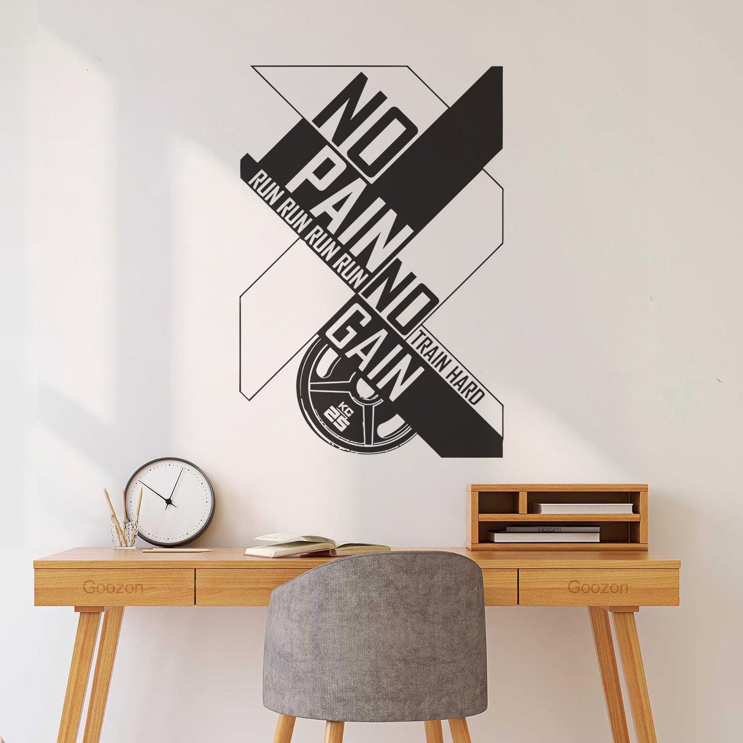 Wall Decals Motivation Poster Training Sports Fitnesscenter Club Art Mural Painting