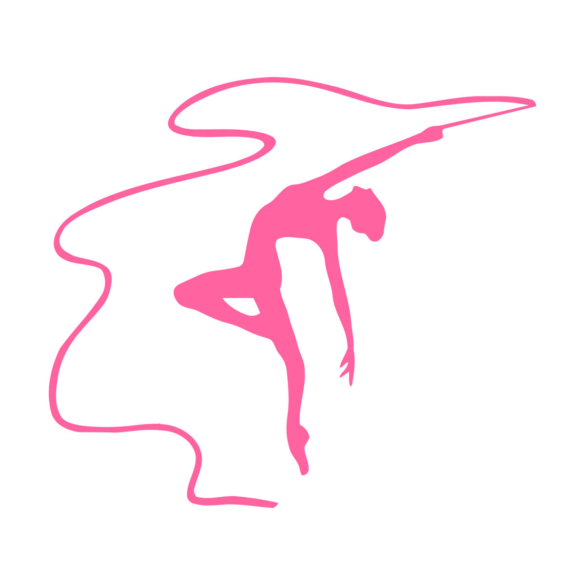 Lettering Decals Rhythmic Gymnastics Girl Dance Gymnasticsnast Sport Store Decoration
