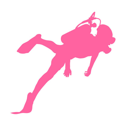 Scuba Diving Sea Ocean Underwater Lettering Stickers Removable Without Leaving Glue