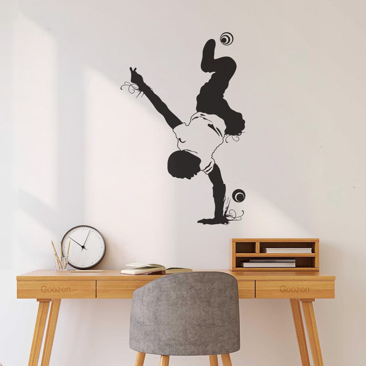 Sport Dance Break Dancer Youth Acrobatics Wall Decals Paster Paper Store Decoration