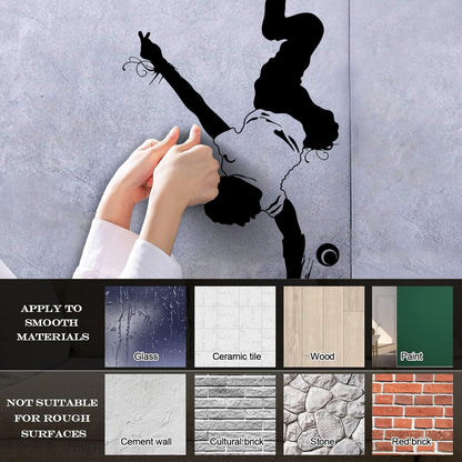 Sport Dance Break Dancer Youth Acrobatics Wall Decals Paster Paper Store Decoration