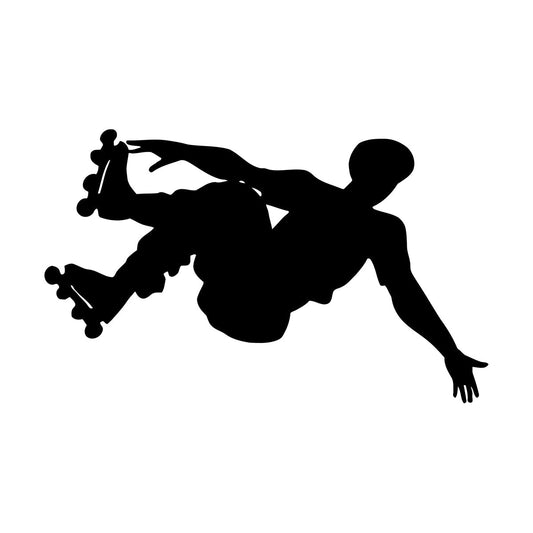 Vinyl Wall Stickers Sport Extreme Rollers Silhouette Street Tattoo Culture