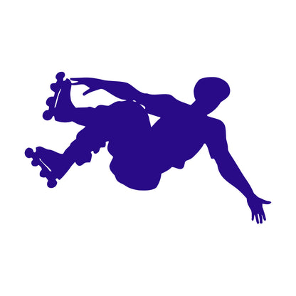 Vinyl Wall Stickers Sport Extreme Rollers Silhouette Street Tattoo Culture