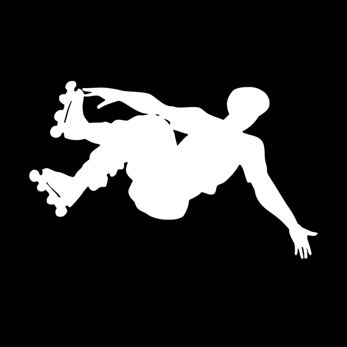 Vinyl Wall Stickers Sport Extreme Rollers Silhouette Street Tattoo Culture