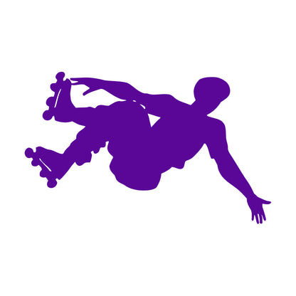 Vinyl Wall Stickers Sport Extreme Rollers Silhouette Street Tattoo Culture