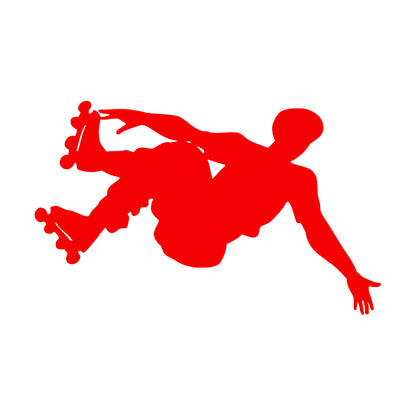 Vinyl Wall Stickers Sport Extreme Rollers Silhouette Street Tattoo Culture