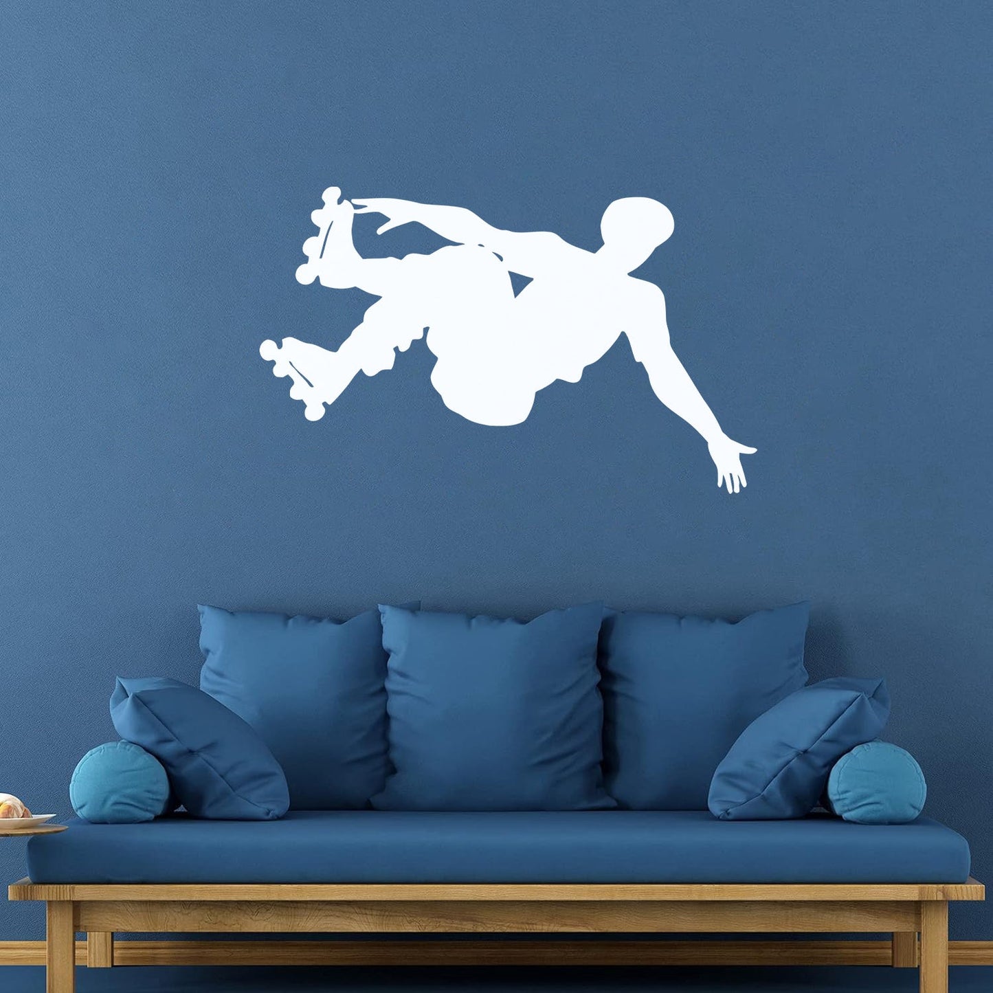 Vinyl Wall Stickers Sport Extreme Rollers Silhouette Street Tattoo Culture