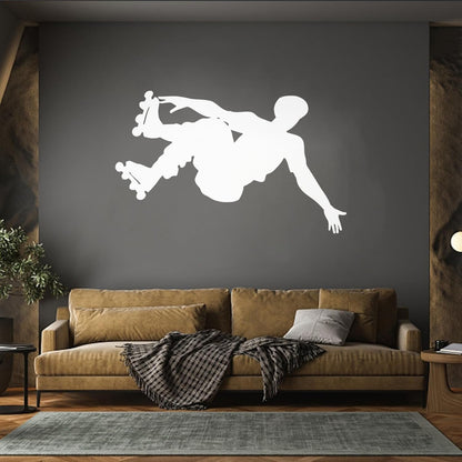 Vinyl Wall Stickers Sport Extreme Rollers Silhouette Street Tattoo Culture