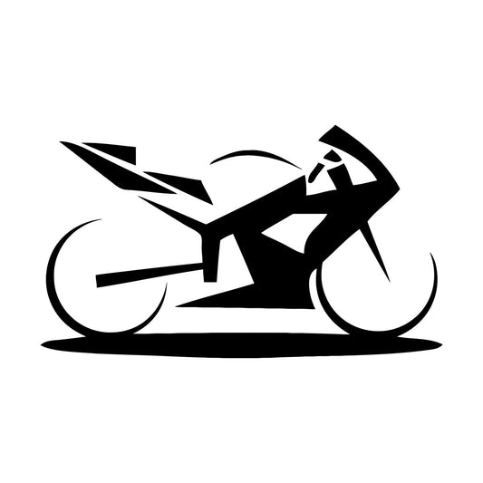 Vinyl Art Sticker Sport Motorcycle Racing Model Motor Bike It Won'T Fall Off