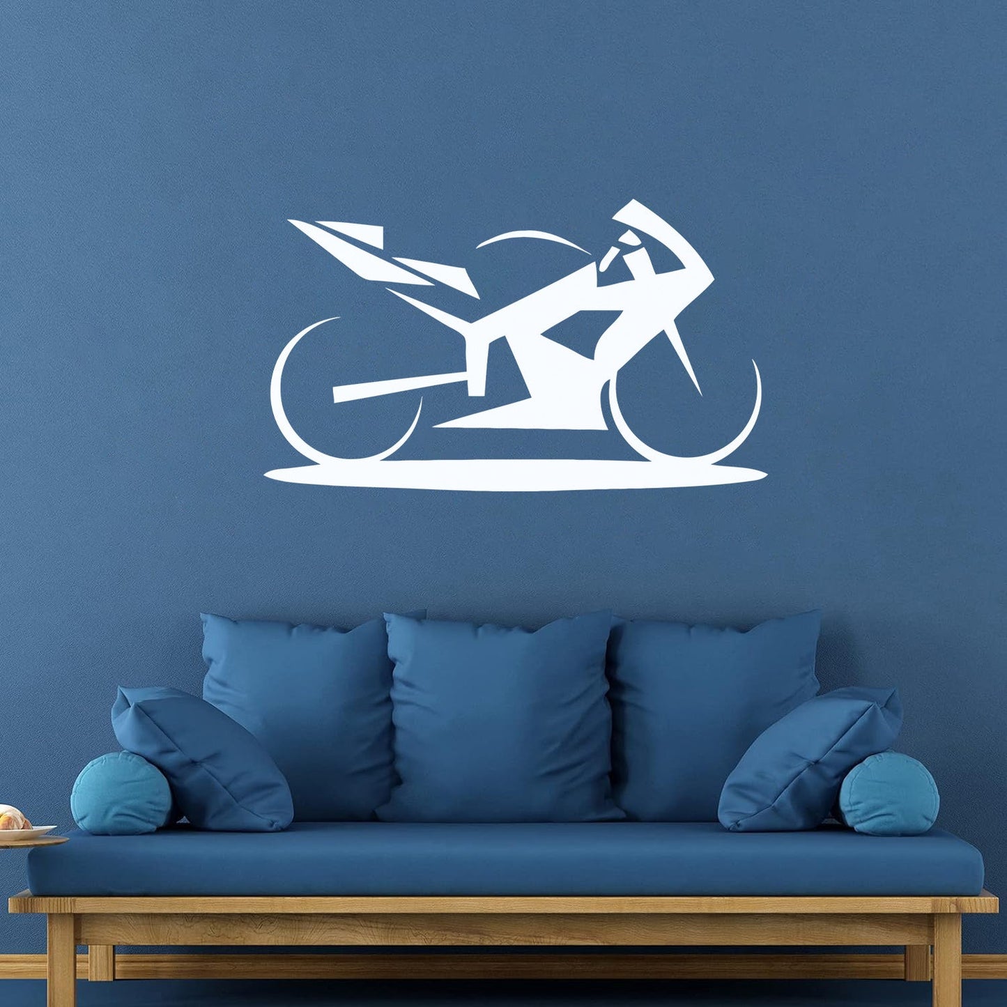 Vinyl Art Sticker Sport Motorcycle Racing Model Motor Bike It Won'T Fall Off