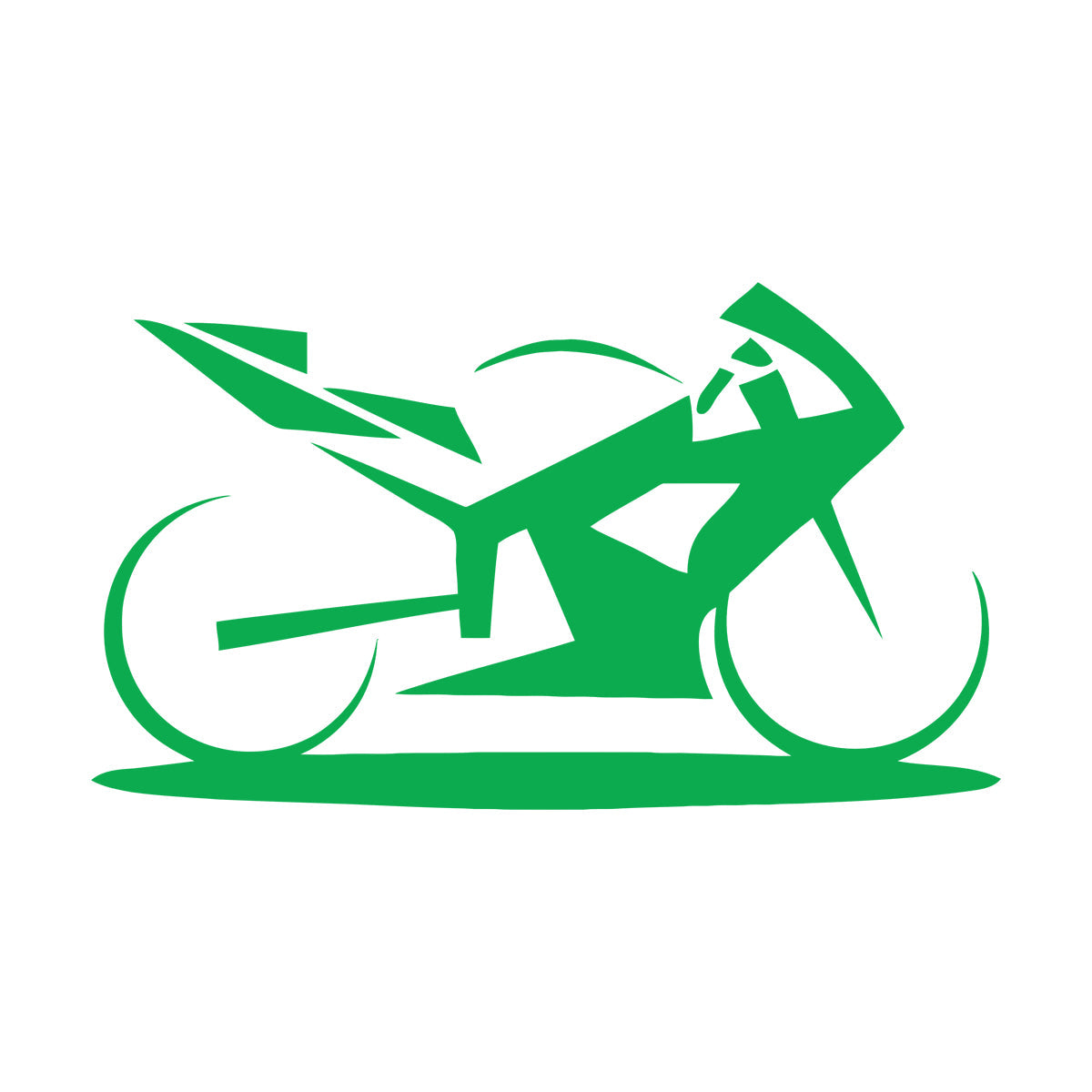 Vinyl Art Sticker Sport Motorcycle Racing Model Motor Bike It Won'T Fall Off