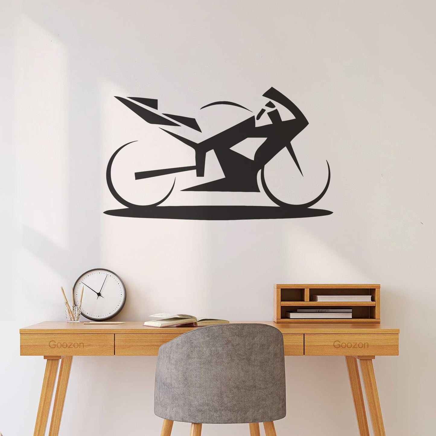 Vinyl Art Sticker Sport Motorcycle Racing Model Motor Bike It Won'T Fall Off