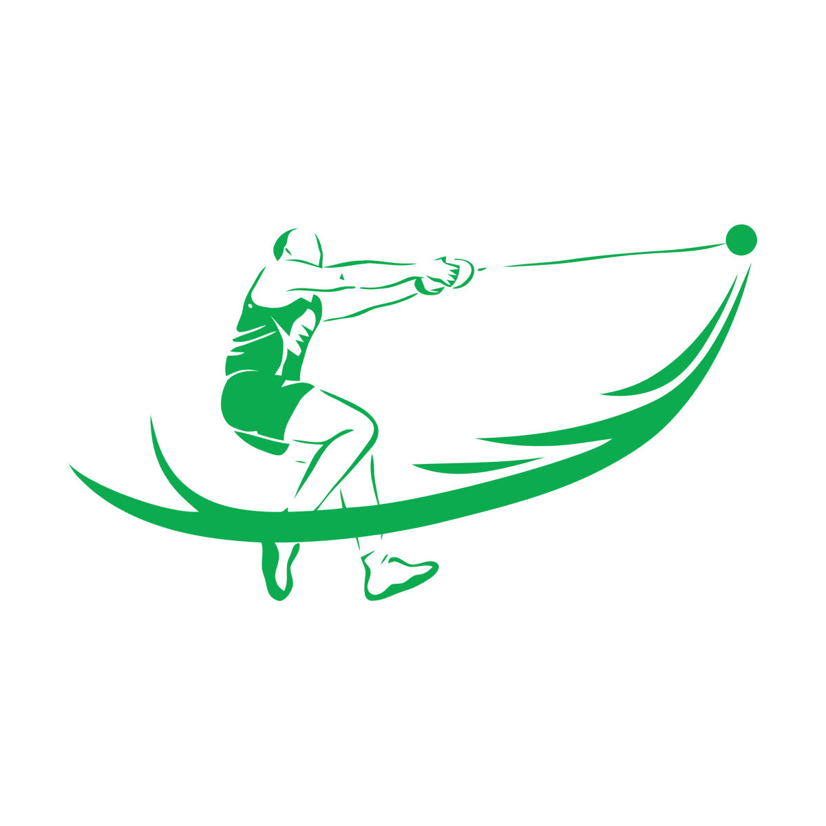 Sports Competitions Athletics Hammer Throwing Athlete Vinyl Wall Stickers Window Decals