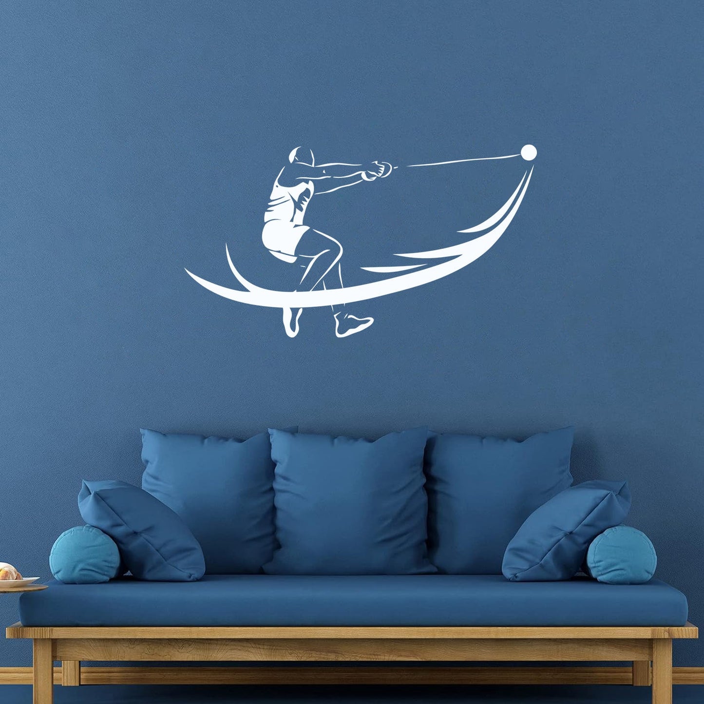 Sports Competitions Athletics Hammer Throwing Athlete Vinyl Wall Stickers Window Decals
