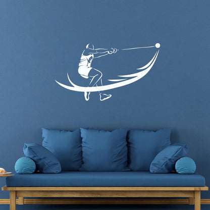 Sports Competitions Athletics Hammer Throwing Athlete Vinyl Wall Stickers Window Decals